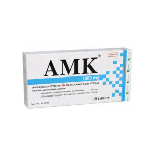 AMK (Amoxicillin + Clavulanic acid) 1000 mg 10 Tablets