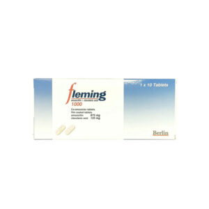 BERLIN FLEMING (Amoxicillin + Clavulanic acid) 1000 mg 10 Tablets
