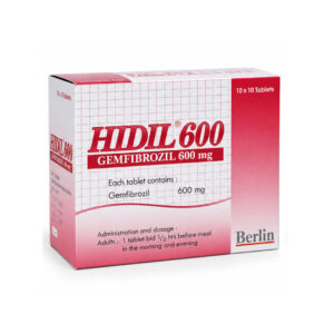 BERLIN HIDIL TAB 600MG 10x10 Tablets