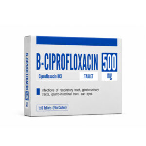 BKD B-CIPROFLOXACIN (Ciprofloxacin) 500 mg 10 Tablets