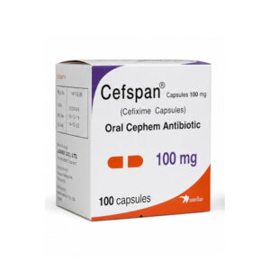 CEFSPAN (Cefixime) 100 mg 10x10 Capsules