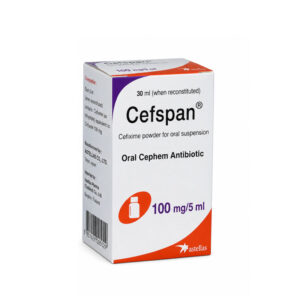 CEFSPAN (Cefixime) Oral Suspension 100 mg/5 mL 30 mL