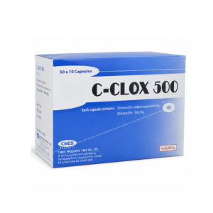 CMED C-CLOX (Cloxacillin) 500 mg 50x10 Capsules