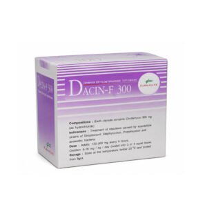 DACIN-F (Clindamycin) 300 mg 10x10 Capsules