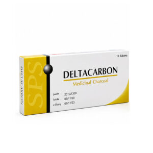 DELTACARBON (Activated Charcoal) 1 x 10 Capsules