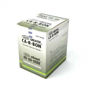 GREATER CA-R-BON CHARCOAL (Activated Charcoal) 10 x 10 Tablets