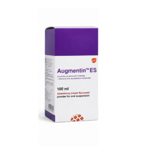 GSK AUGMENTIN ES (Amoxicillin + Clavulanic acid) 600 mg/42.9 mg per 5 mL 100 mL