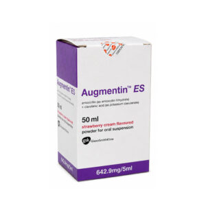 GSK AUGMENTIN ES (Amoxicillin + Clavulanic acid) 600 mg/42.9 mg per 5 mL 50 mL