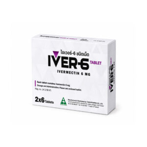 I VER (Ivermectin) 6 mg 2 x 6 Tablets