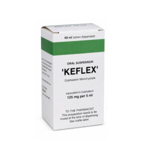 KEFLEX (Cephalexin) Suspension 125 mg/5 mL 60 mL