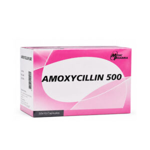 MDP AMOXYCILLIN (Amoxicillin) 500 mg 50x10 Capsules