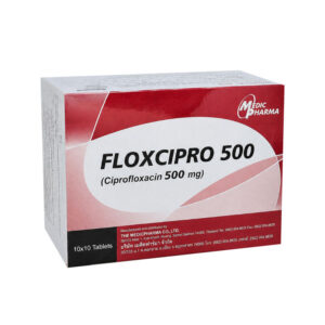 MDP FLOXCIPRO (Ciprofloxacin) 500 mg 10x10 Tablets