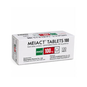 MEIJI MEIACT (Cefditoren pivoxil) 100 mg 10x10 Tablets