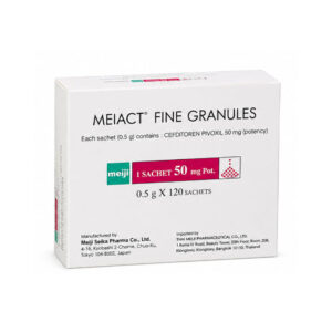 MEIJI MEIACT (Cefditoren pivoxil) Fine Granules 0.5 g 120 Sachets