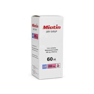 MEIJI MIOTIN (Midecamycin) Dry Syrup 200 mg/5 mL 60 mL