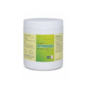 MS METRONIDAZOLE 250MG 1000 Tablets (เหลืองกลม)