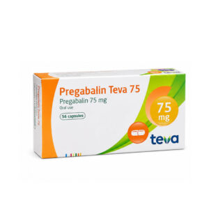 PREGABALIN TEVA (Pregabalin) 75 mg 56 Capsules