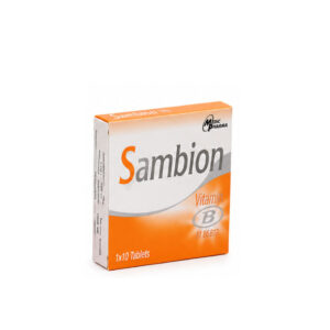 SAMBION (Vitamin B1 + Vitamin B6 + Vitamin B12) 10 Tablets