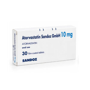 SANDOZ ATORVASTATIN GMBH 10MG 3x10 Tablets