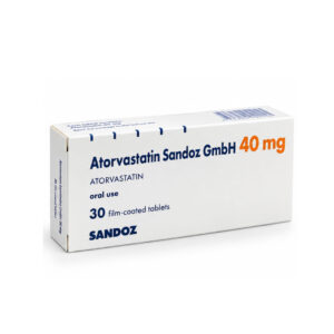 SANDOZ ATORVASTATIN GMBH 40MG 3x10 Tablets