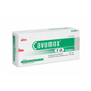 SIAM CAVUMOX (Amoxicillin + Clavulanic acid) 1 g 5x3 Tablets