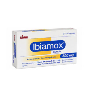 SIAM IBIAMOX (Amoxicillin) 500 mg 2x10 Capsules