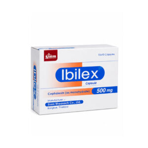 SIAM IBILEX (Cephalexin) 500 mg 10x10 Capsules
