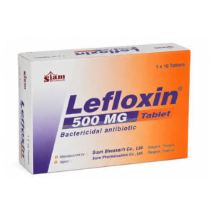 SIAM LEFLOXIN (Levofloxacin) 500 mg 10 Tablets