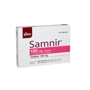 SIAM SAMNIR (Cefdinir) 100 mg 10 Capsules