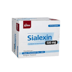 SIAM SIALEXIN (Cephalexin) 500 mg 10x10 Capsules