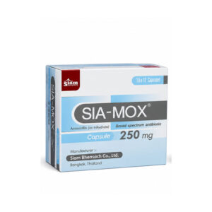 SIAM SIAMOX (Amoxicillin) 250 mg 10x10 Capsules