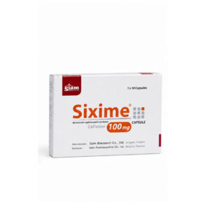 SIAM SIXIME (Cefixime) 100 mg 10 Capsules