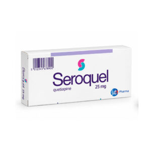 SEROQUEL Quetiapine 25 mg 30 Tablets