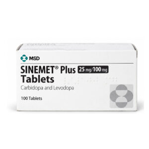 SINEMET (Levodopa + Carbidopa) 100 mg/25 mg 100 Tablets