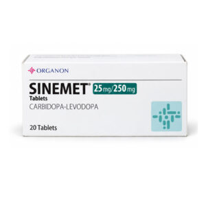 SINEMET (Levodopa + Carbidopa) 250 mg/25 mg 20 Tablets