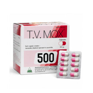 T.V.MOX (Amoxicillin) 500 mg 50x10 Capsules