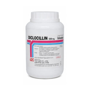 TO DICLOCILLIN (Dicloxacillin) 250 mg 500 Capsules (BLUE-WHITE)