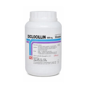 TO DICLOCILLIN (Dicloxacillin) 500 mg 250 Capsules (BLUE-WHITE)