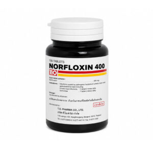TO NORFLOXIN (Norfloxacin) 400 mg 100 Tablets
