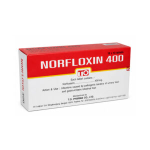 TO NORFLOXIN (Norfloxacin) 400 mg 10x10 Tablets