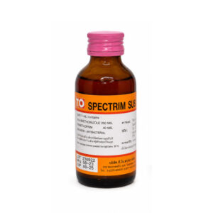 TO SPECTRIM (Sulfamethoxazole + Trimethoprim) Suspension 200 mg/40 mg per 5 mL 60 mL