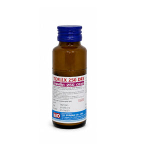 TO TOFLEX DRY (Cephalexin) 250 mg/5 mL 60 mL