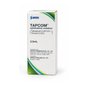 TAPCOM (Tafluprost + Timolol) 15 mcg/5 mg per mL 2.5 mL