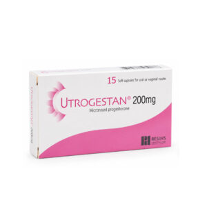 UTROGESTAN 200MG 15 Tablets