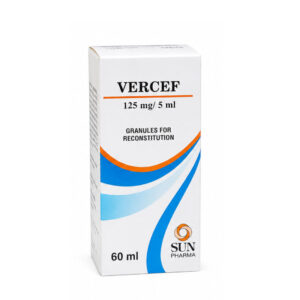 VERCEF (Cefaclor) 125 mg/5 mL 60 mL