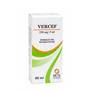 VERCEF (Cefaclor) 250 mg/5 mL 60 mL