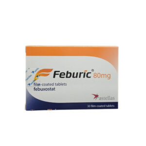 FEBURIC (Febuxostat) 80 mg 30 Tablets