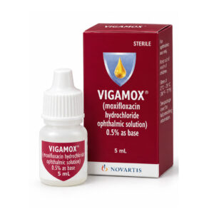VIGAMOX (Moxifloxacin) 0.5% 5 mL