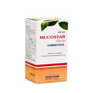 MUCOSTAR SYRUP (Ambroxol Hydrochloride) 30 mg/5 ml 60 ml