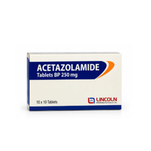 ACETAZOLAMIDE (Acetazolamide) 250 mg 10 x 10 Tablets